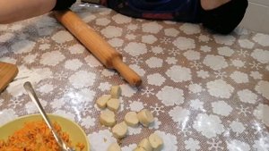 387. ВАРЕНИКИ С МОРКОВКОЙ.. #Китайский рецепт#