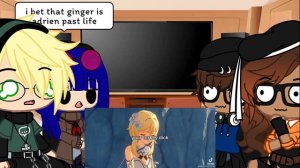 Mlb React To Marinette As Lumine Genshin Impact || Gacha React|| Miraculous Ladybug