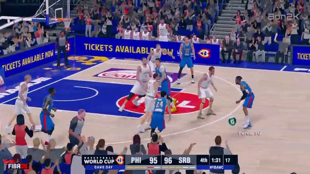 Gilas Pilipinas v Serbia | FIBA WORLD BASKETBALL | 4TH QUARTER | FIBA2K SIMULATION #gilaspilipinas смотреть онлайн