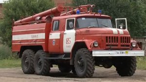 Передача пожарной машины