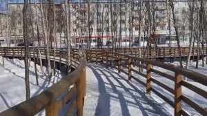 город Оленегорск,март 2023