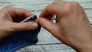 Эластичный плечевой шов на изнаночной глади