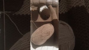 Пальто спицами для полненьких