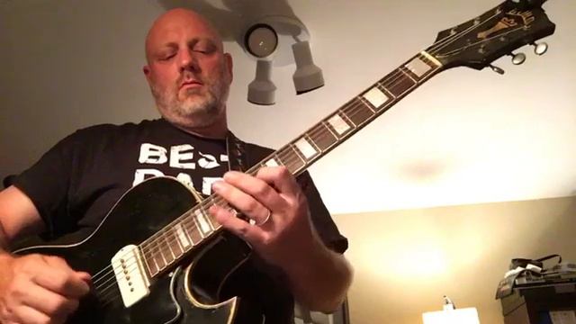 @PeteyHop playing my ‘57 Guild through my ‘63 Gibson Hawk смотреть онлайн