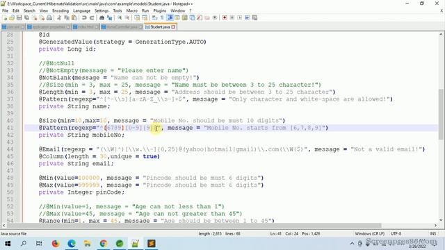 Server-Side Validation in MVC Part-1 | #1