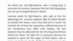 The Spanish Tragedy by Thomas Kyd | Part-2 | বাংলা লেকচার | Bengali Lecture