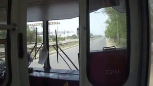 Волгоград / Volgograd. ZiU-682 trolleybus. Route 6. Степной маршрут 6 в Красноармейском, часть 1