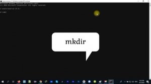 Как создать папку в командной строке cmd