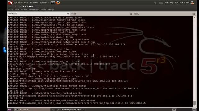 Pypwn (python-Metasploit) смотреть онлайн