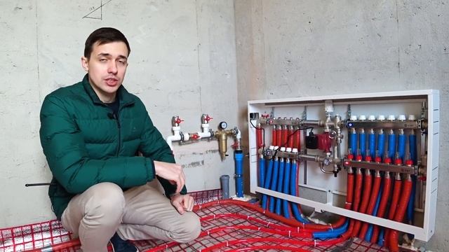 Лучевая система отопления. Обзор и ответы на вопросы! смотреть онлайн
