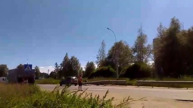 Пешеходный переход в Панковке снова вернули / Новгородская область смотреть онлайн