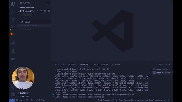 Python Realtime Chat: Build a FULL-STACK app in 17 Minutes! (Best UI ?) смотреть онлайн