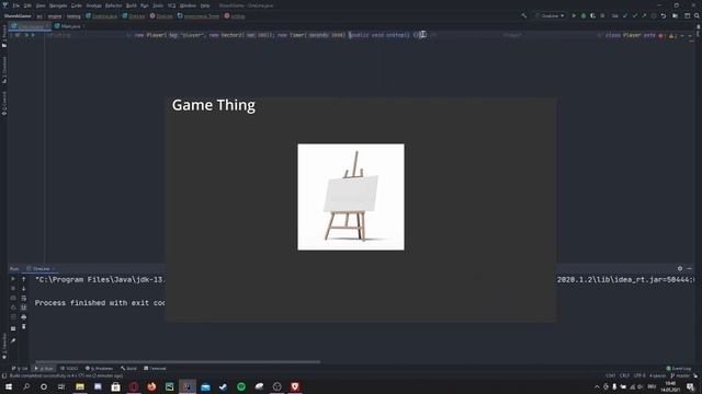 Making a game in ONE line of code (Java)