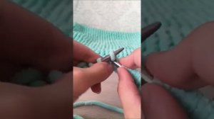 Плюшевый плед спицами