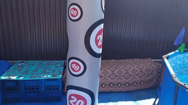 Каркасный бассейн Bestway и наш уголок для летнего отдыха смотреть онлайн