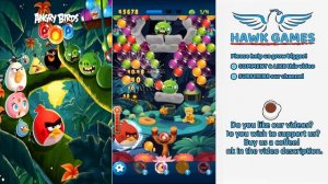 Angry Birds Stella POP Bubble Shooter Level 457 - Walkthrough, No Boosters