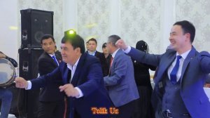 Bahodir Mamajonov va Jo’rabek Qodirov  shogirdini to’yida.