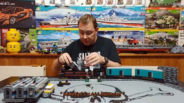 endlich Züge ... und dann gleich 2 !!! | Schnellzug von Zhe Gao & Dampflok von Kazi | Dies & Das смотреть онлайн