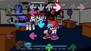 Schoolhouse Trouble but someone made it into an fnf mod!