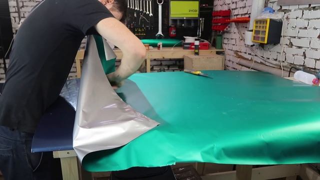 Зеленый матовый хром. Тюнинг ВАЗ 21099. Часть 4 - Пленка вместо покраски смотреть онлайн