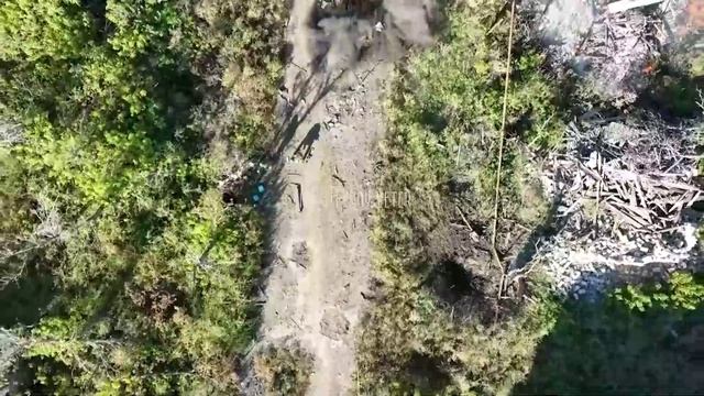 Сбросы по боевикам ВСУ в районе пос. Спорное/Drops at the AFU militants near Spornoe