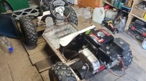 Самодельный детский багги. Своими руками.