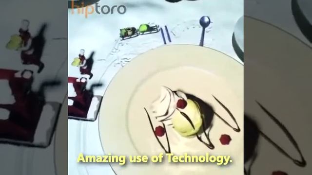 3D стол в ресторане, просто супер смотреть онлайн