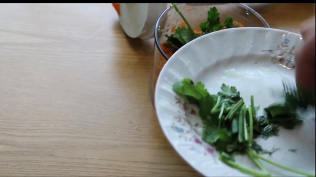 Вкуснейший паштет из моркови и зелени