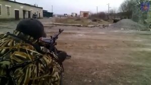 Ополченцы ударили из крупно го пулемёт «Утёс» ДНР 01 04 War in Ukraine