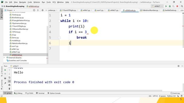 Lecture 8: while loop in Python