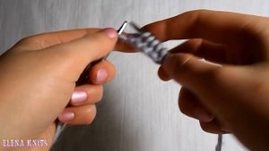 Вязание спицами. Платочная вязка.