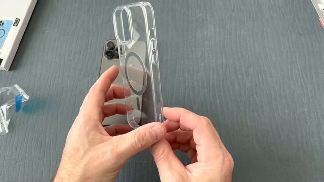 Spigen Ultra Hybrid MagSafe Case | iPhone 13 Pro Max | Graphite | Clear | Anti-Yellowing смотреть онлайн