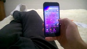 Сломался дисплей Samsung galaxy A3 2017, фиолетовое пятно