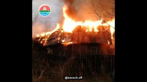 Бугульма NEWS. Пожар в Бугульме (1280*720) - для Инстаграма