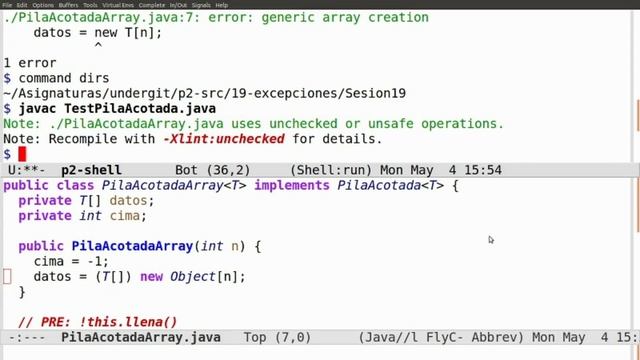 Sesión 19: Excepciones (parte 2/2) смотреть онлайн