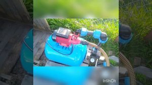 ЛУЧШИЙ способ соединения бочек. Полив огорода, участка, газона: бочки и насос. Версия 2020