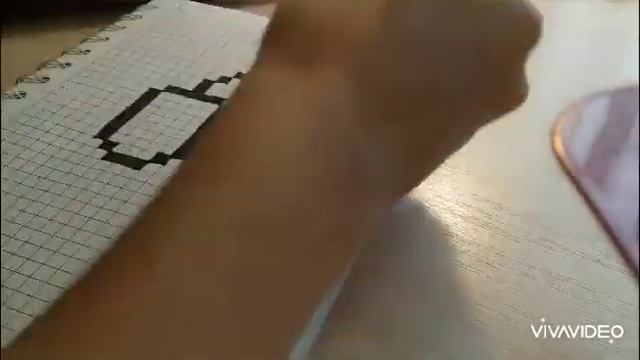 Как нарисовать мышку по клеточкам| Nastysha cotic смотреть онлайн