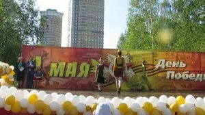 Магия стежка.  Показ моды военных лет. Одежда 40-х на сцене в Строгино