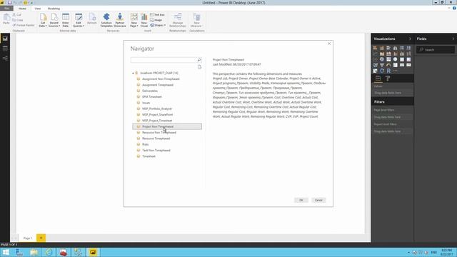 Power BI Report Server: строим отчет из Project Server смотреть онлайн