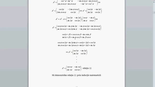 Algebra pentru clasa a XI-a - Lectia 2 - Matrici смотреть онлайн