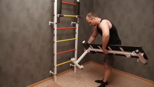 Скамья для шведской стенки сборка смотреть онлайн
