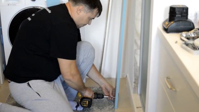 УСТАНОВКА ДВЕРЕЙ В НИШИ. Процесс ОТ и ДО. Мебель на заказ. смотреть онлайн