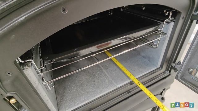 Isotta forno evo La Nordica stufa a legna con forno per cucinare panoramica prodotto yagos смотреть онлайн