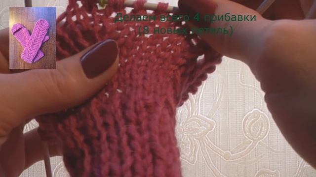 Варежки спицами. Варежки для смартфона
