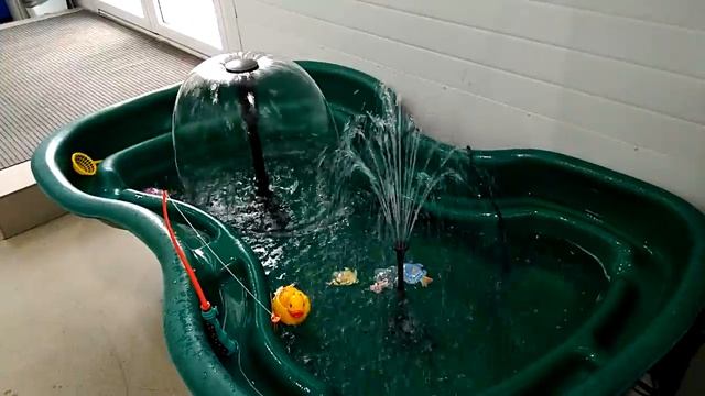 Пруд декоративный с фонтаном смотреть онлайн