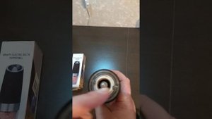 Опыт : Электрическая мельница для перца и соли,Электро перечница
