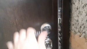 Железная входная дверь на Арболитовые блоки. Оптимальный вариант крепежа нагеля!!!