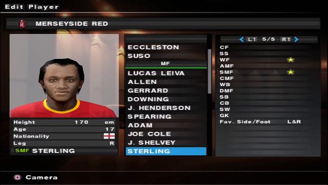 PES 2013 - Liverpool - Stats - PS2 смотреть онлайн
