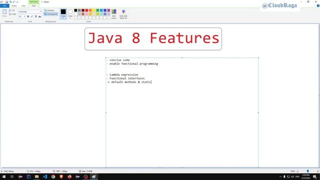 Java 8 - Tutorial - 01. Features Intro of Java 8 |#cloudraga #Java8_by_CloudRaga