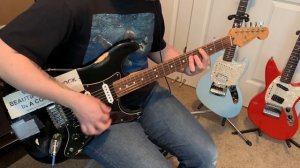 Nirvana Nevermind All Riffs on Fender Vandalism Stratocaster